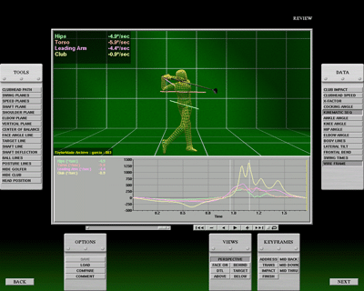 3D Golf Instruction Software