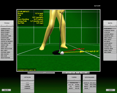 3D Golf Instruction Software