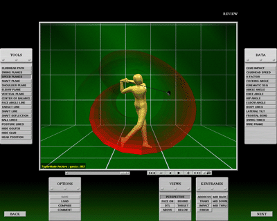 3D Golf Instruction Software